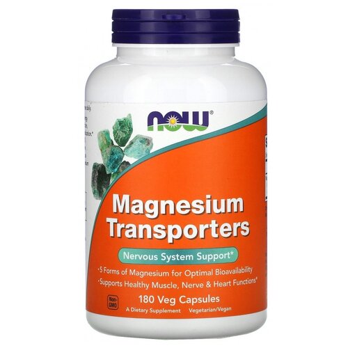 ���� ������� NOW Magnesium Transporters, 200 �, 180 ��., ������ �� 4800 ���