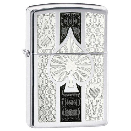     ZIPPO 24196 Ace   High Polish Chrome - ,   7880 