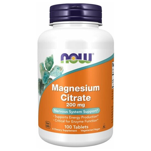 ���� NOW Magnesium Citrate 200 �� 100 ���� / ��� ������ ������ 200 �� 100 ����, ������ �� 1699 ���