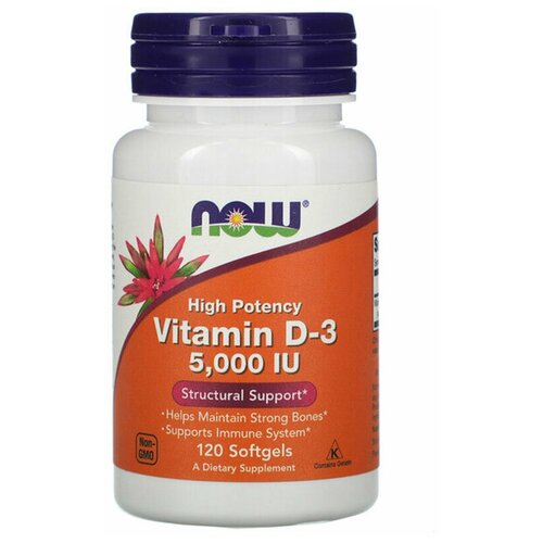 ���� NOW Foods Vitamin D3-5000 (120 ����.), ������ �� 1062 ���