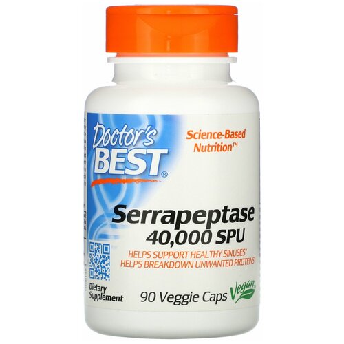 ���� ������� Doctor's Best Serrapeptase 40 000 SPU ���., 120 �, 90 ��., ������ �� 3920 ���