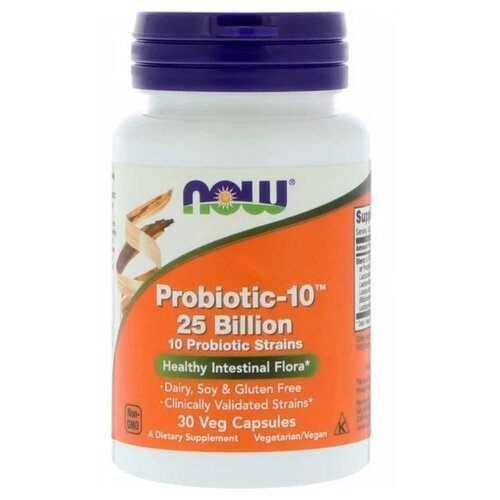 ���� ������� NOW Probiotic-10 25 Billion, 150 �, 100 ��, 30 ��., ������ �� 2099 ���