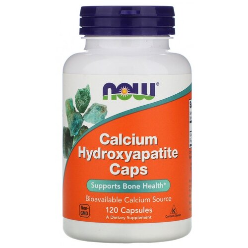 ���� ������� NOW Calcium Hydroxyapatite Caps, 240 �, 100 ��, 120 ��., ������ �� 2499 ���