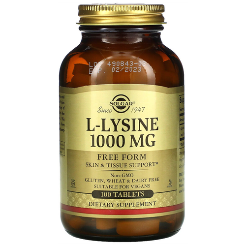 ���� Solgar L-Lysine ���., 1000 ��, 540 �, 100 ��., ������ �� 2149 ���