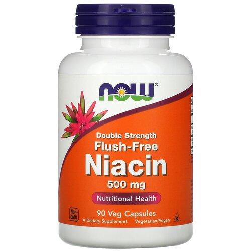 ���� ������� NOW Flush-Free Niacin, 140 �, 500 ��, 90 ��., ������ �� 3290 ���