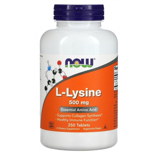 ���� �������� NOW L-Lysine, 200 �, 250 ��, 500 ��, 250 ��., ������ �� 1789 ���