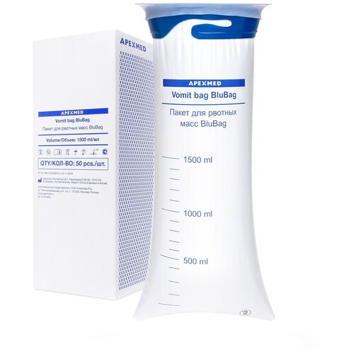���� ������������� ����� APEXMED BluBag, 1500 ��, 10 �, 50 ��., ������ �� 3343 ���