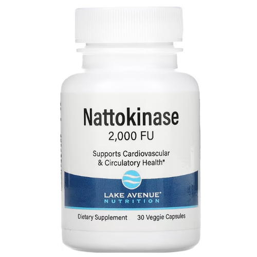 ���� Lake Avenue Nutrition Nattokinase Proteolytic Enzyme (����������� ���������������� �������) 2000FU 30 ������, ������ �� 1299 ���
