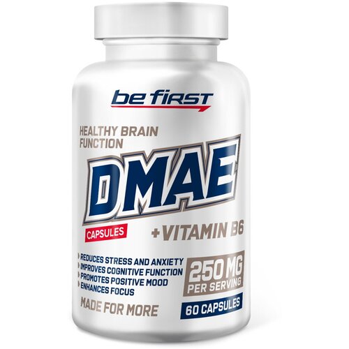 ���� ��� �������� ����� Be First DMAE + Vitamin B6, 60 ������, ������ �� 640 ���